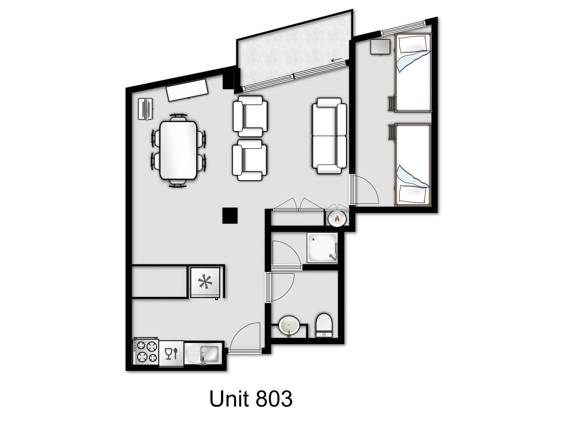 Floorplan - Chalet 803