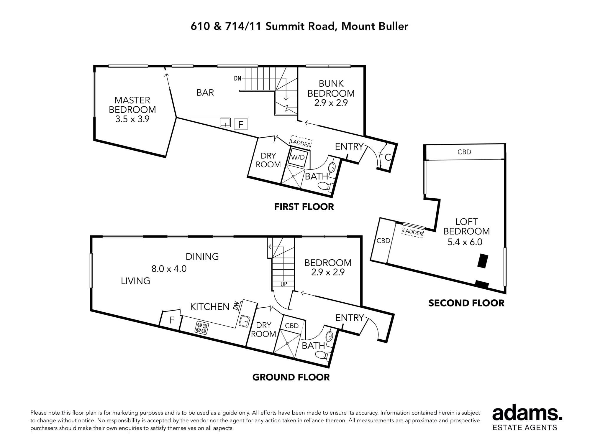 Floorplan - Chalet 610
